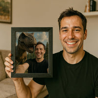 Thumbnail for Personalized Dragon Adventure Wall Art – Create Your Own Fantasy Portrait, Transform Photo Into Unique Artwork, Birthday Gift, Ideal Poster For Kids Room, Bedroom, Playroom, Home Decor, Custom Print