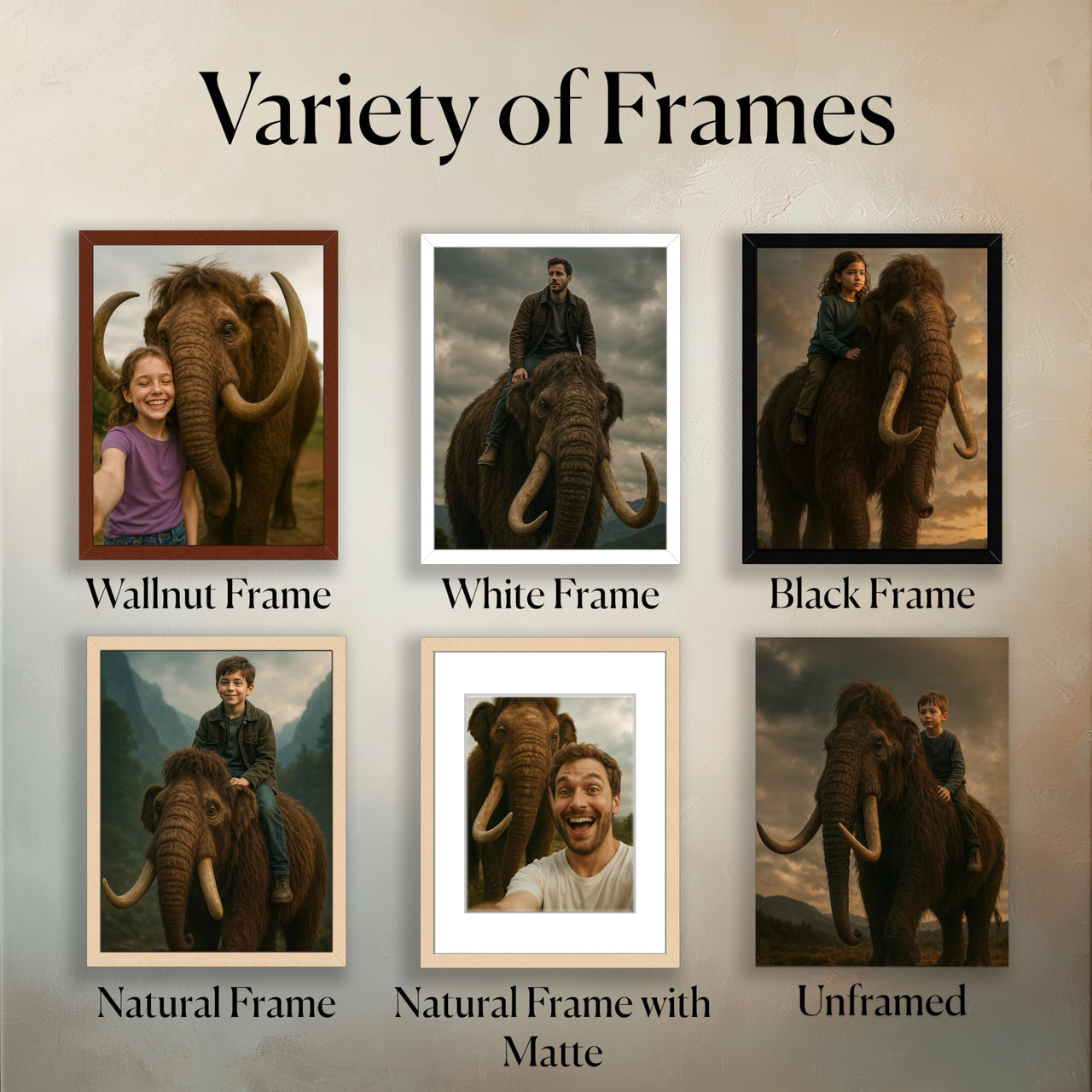 Personalized Dragon Adventure Wall Art – Create Your Own Fantasy Portrait, Transform Photo Into Unique Artwork, Birthday Gift, Ideal Poster For Kids Room, Bedroom, Playroom, Home Decor, Custom Print