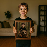 Thumbnail for Personalized Dragon Adventure Wall Art – Create Your Own Fantasy Portrait, Transform Photo Into Unique Artwork, Birthday Gift, Ideal Poster For Kids Room, Bedroom, Playroom, Home Decor, Custom Print