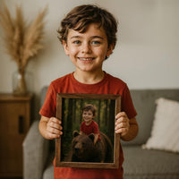 Thumbnail for Personalized Dragon Adventure Wall Art – Create Your Own Fantasy Portrait, Transform Photo Into Unique Artwork, Birthday Gift, Ideal Poster For Kids Room, Bedroom, Playroom, Home Decor, Custom Print