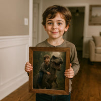 Thumbnail for Personalized Dragon Adventure Wall Art – Create Your Own Fantasy Portrait, Transform Photo Into Unique Artwork, Birthday Gift, Ideal Poster For Kids Room, Bedroom, Playroom, Home Decor, Custom Print