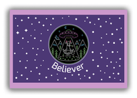 Thumbnail for Personalized Alien / UFO Canvas Wrap & Photo Print - Cow - Front View
