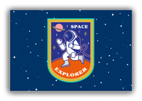 Thumbnail for Alien / UFO Canvas Wrap & Photo Print - Space Explorer - Front View