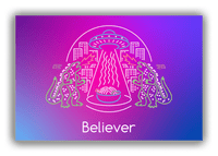 Thumbnail for Alien / UFO Canvas Wrap & Photo Print - Noodles - Front View