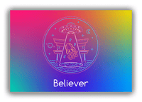 Thumbnail for Alien / UFO Canvas Wrap & Photo Print - Squid - Front View
