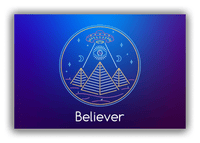 Thumbnail for Alien / UFO Canvas Wrap & Photo Print - Seeing Eye - Front View