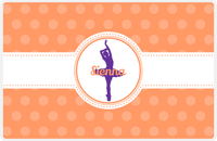 Thumbnail for Personalized Ballerina Placemat IX - Silhouette II -  View