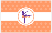 Thumbnail for Personalized Ballerina Placemat IX - Silhouette III -  View