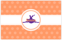 Thumbnail for Personalized Ballerina Placemat IX - Silhouette VI -  View