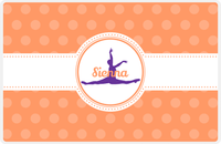 Thumbnail for Personalized Ballerina Placemat IX - Silhouette XI -  View