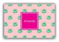 Thumbnail for Personalized Cactus / Succulent Canvas Wrap & Photo Print IX - Cactus Pattern VIII - Front View