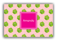 Thumbnail for Personalized Cactus / Succulent Canvas Wrap & Photo Print IX - Cactus Pattern X - Front View