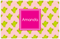 Thumbnail for Personalized Cactus / Succulent Placemat IX - Cactus Pattern II -  View