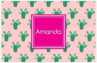 Thumbnail for Personalized Cactus / Succulent Placemat IX - Cactus Pattern III -  View