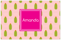 Thumbnail for Personalized Cactus / Succulent Placemat IX - Cactus Pattern IX -  View