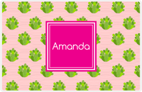 Thumbnail for Personalized Cactus / Succulent Placemat IX - Cactus Pattern X -  View