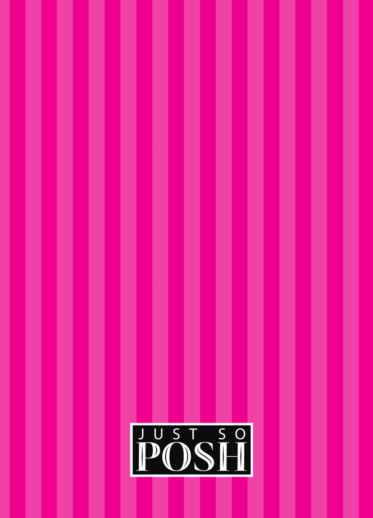 Personalized Cats Journal II - Pink Background - Cat X - Back View