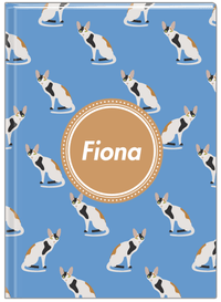 Thumbnail for Personalized Cats Journal VI - Blue Background - Cat IX - Front View