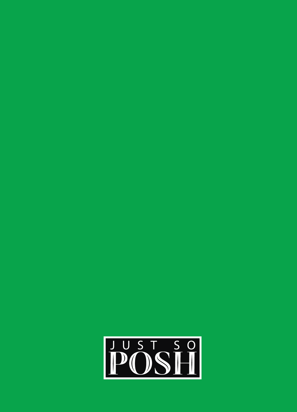 Personalized Cats Journal XI - Green Background - Cat II - Back View