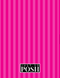 Thumbnail for Personalized Cats Notebook II - Pink Background - Cat VI - Back View