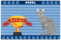 Thumbnail for Personalized Cats Placemat VIII - Best In Show - Cat III -  View