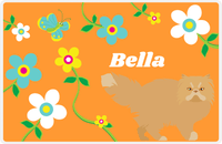 Thumbnail for Personalized Cats Placemat IX - Flower Feline - Cat II -  View