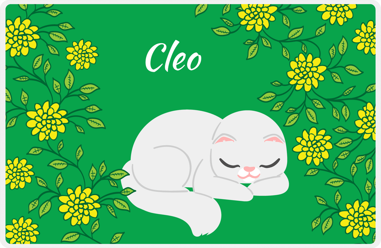 Personalized Cats Placemat XI - Kitten Mums - Cat VI -  View
