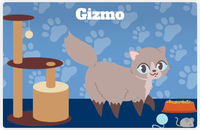 Thumbnail for Personalized Cats Placemat XIII - Cat Toys - Cat III -  View
