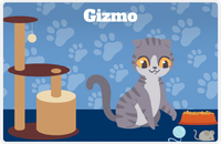 Thumbnail for Personalized Cats Placemat XIII - Cat Toys - Cat IV -  View