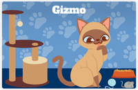 Thumbnail for Personalized Cats Placemat XIII - Cat Toys - Cat VIII -  View