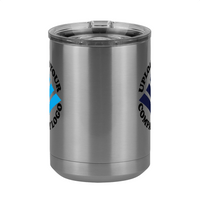 Thumbnail for Personalized Coffee Mug Tumbler with Handle (15 oz) - Upload Your Logo - Front View