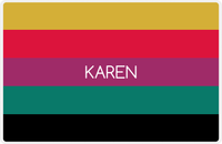 Thumbnail for Personalized Color Block Placemat -  View