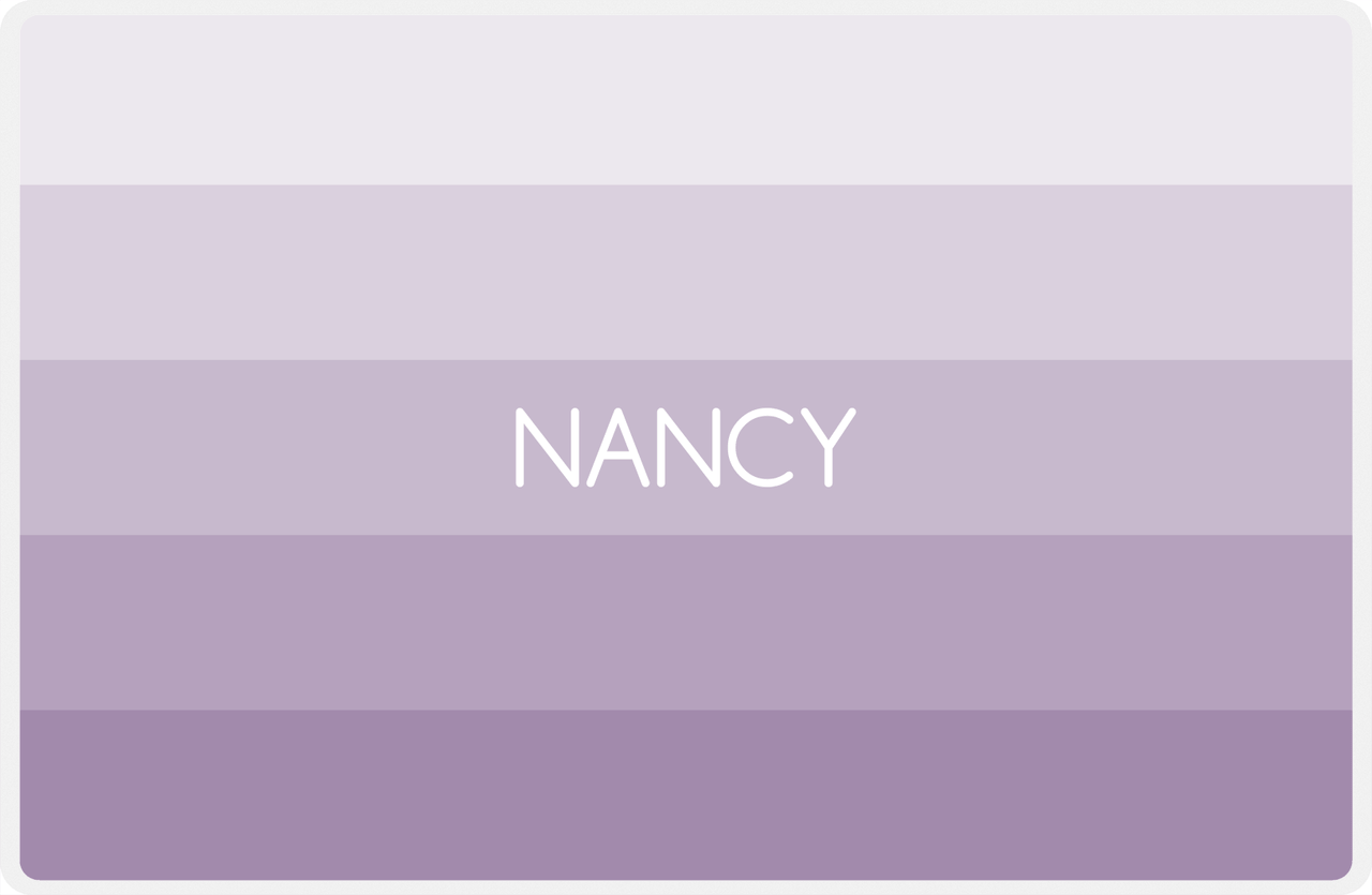 Personalized Color Block Placemat -  View