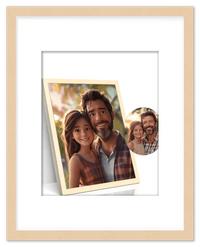 Thumbnail for Custom Cartoon Style Poster Prints - Turn Your Photos into Personalized Wall Art for Family, Pet, Wedding Pictures, Unique Poster Gifts for Birthday, Dog Lovers, Keepsake Home Decor, Special Photo Art - Front View