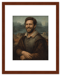 Thumbnail for Custom Renaissance Portrait from Photo with Pet or Child - Personalized Traditional Wall Art, Turn Your Picture into a Timeless Masterpiece, Vintage Home Decor for Living Room, Museum Style Poster - Front View