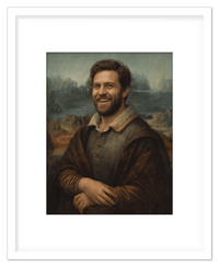 Thumbnail for Custom Renaissance Portrait from Photo with Pet or Child - Personalized Traditional Wall Art, Turn Your Picture into a Timeless Masterpiece, Vintage Home Decor for Living Room, Museum Style Poster - Front View