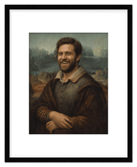 Thumbnail for Custom Renaissance Portrait from Photo with Pet or Child - Personalized Traditional Wall Art, Turn Your Picture into a Timeless Masterpiece, Vintage Home Decor for Living Room, Museum Style Poster - Front View