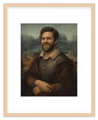 Thumbnail for Custom Renaissance Portrait from Photo with Pet or Child - Personalized Traditional Wall Art, Turn Your Picture into a Timeless Masterpiece, Vintage Home Decor for Living Room, Museum Style Poster - Front View