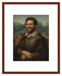 Thumbnail for Custom Renaissance Portrait from Photo with Pet or Child - Personalized Traditional Wall Art, Turn Your Picture into a Timeless Masterpiece, Vintage Home Decor for Living Room, Museum Style Poster - Front View