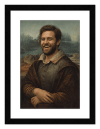 Thumbnail for Custom Renaissance Portrait from Photo with Pet or Child - Personalized Traditional Wall Art, Turn Your Picture into a Timeless Masterpiece, Vintage Home Decor for Living Room, Museum Style Poster - Front View