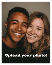 Thumbnail for Custom Wall Art Decor Photo Print - Upload Your Portrait - Front View