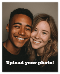 Thumbnail for Custom Wall Art Decor Photo Print - Upload Your Portrait - Front View