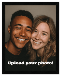 Thumbnail for Custom Wall Art Decor Photo Print - Upload Your Portrait - Front View