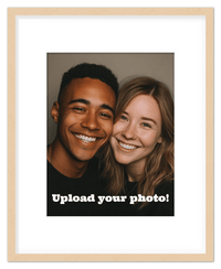 Thumbnail for Custom Wall Art Decor Photo Print - Upload Your Portrait - Front View