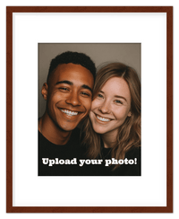 Thumbnail for Custom Wall Art Decor Photo Print - Upload Your Portrait - Front View