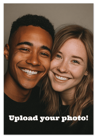 Thumbnail for Custom Wall Art Decor Photo Print - Upload Your Portrait - Front View