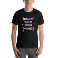 Thumbnail for Custom T-Shirt - Black - Create Your Own Personalized T-Shirt - Shirt View