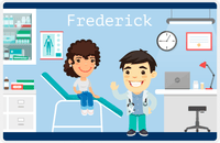 Thumbnail for Personalized Doctors & Nurses Placemat II - Check Up - Asian Boy -  View