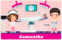 Thumbnail for Personalized Doctors & Nurses Placemat XI - Pre-Op Room - Asian Girl -  View