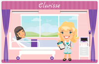 Thumbnail for Personalized Doctors & Nurses Placemat XV - Recovery Room - Blonde Girl -  View